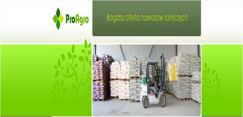 Dystrybucja nawozów rolniczych, Pro-Agro Sp.j. Jan Rząd, Gałęzów